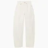 Vaqueros de talle alto con corte arqueado de GAP × Victoria Beckham