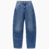 Vaqueros de talle alto con corte arqueado de GAP × Victoria Beckham