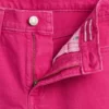 Vaqueros de talle alto, corte ancho y largo hasta el tobillo para niños