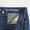 Vaqueros de talle medio estilo «girlfriend» para niñas