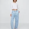 Vaqueros Easy Barrel de talle alto
