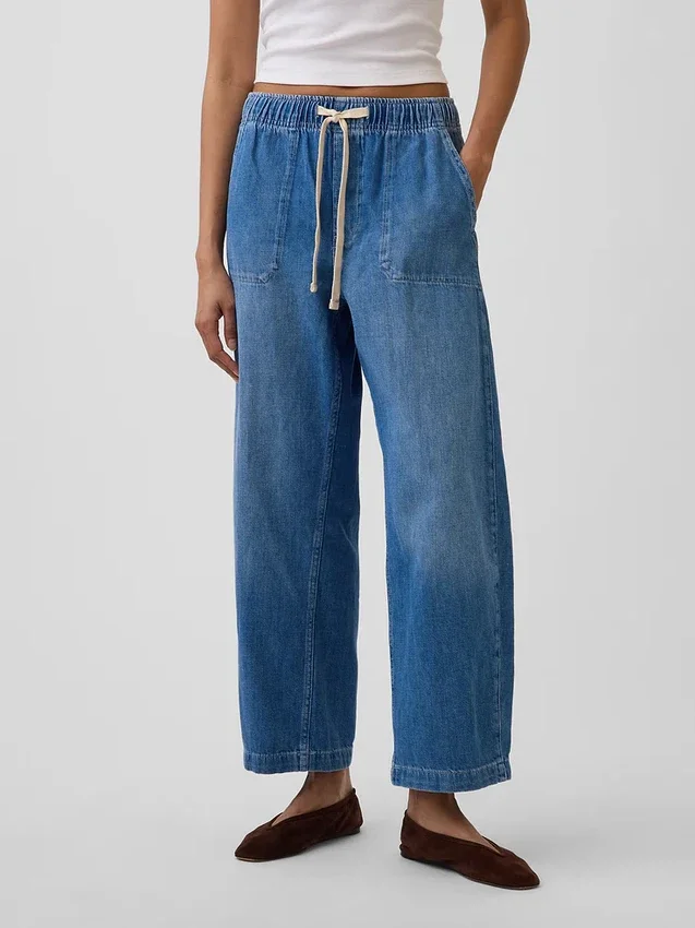 Vaqueros Easy Barrel de talle alto
