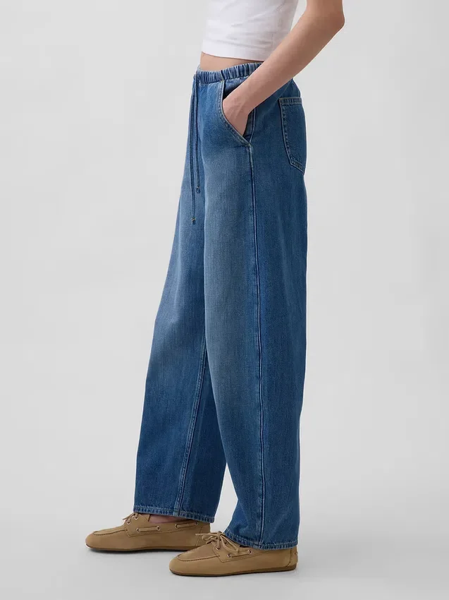 Vaqueros Easy Barrel de talle alto