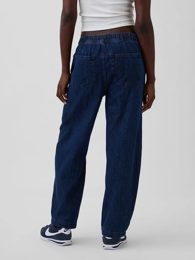 Vaqueros Easy Barrel de talle alto