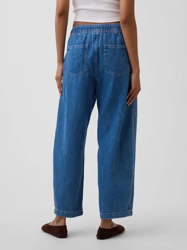 Vaqueros Easy Barrel de talle alto