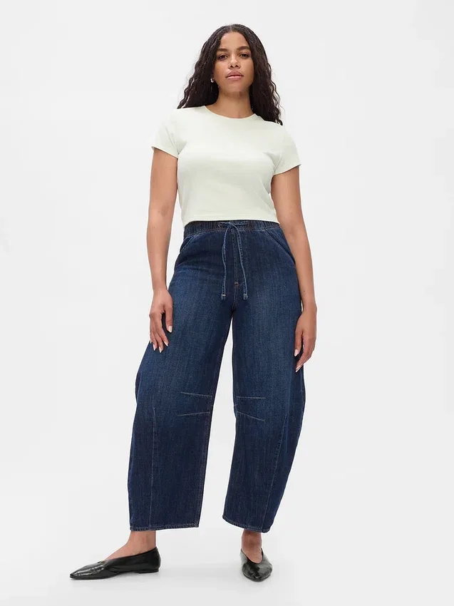 Vaqueros Easy Horseshoe de talle medio