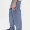 Vaqueros holgados de chambray de peso pesado
