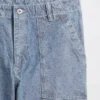 Vaqueros holgados de chambray de peso pesado