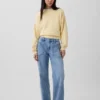 Vaqueros holgados de talle bajo estilo de los 90