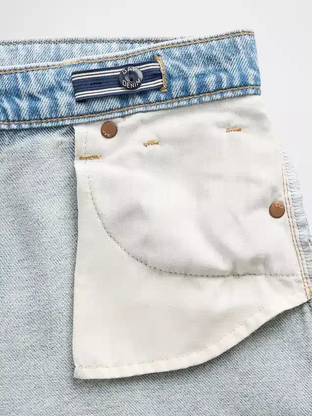 Vaqueros holgados de talle bajo para niños