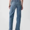 Vaqueros holgados de talle medio estilo de los 90