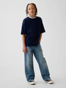 Vaqueros holgados estilo de los 90 para niños