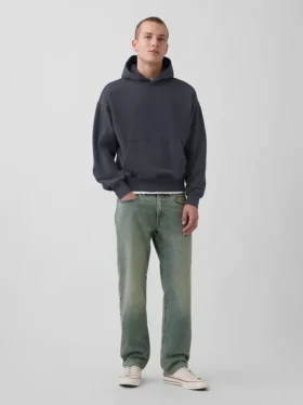 Vaqueros rectos de corte holgado