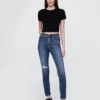 Vaqueros skinny de talle alto
