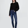 Vaqueros skinny de talle alto
