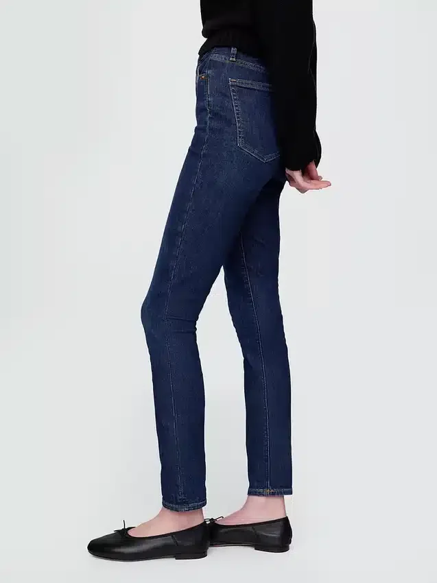 Vaqueros skinny de talle alto