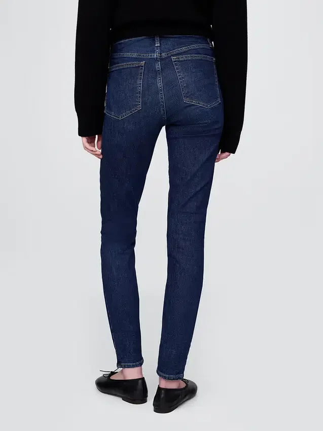 Vaqueros skinny de talle alto