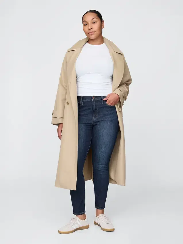Vaqueros skinny de talle alto