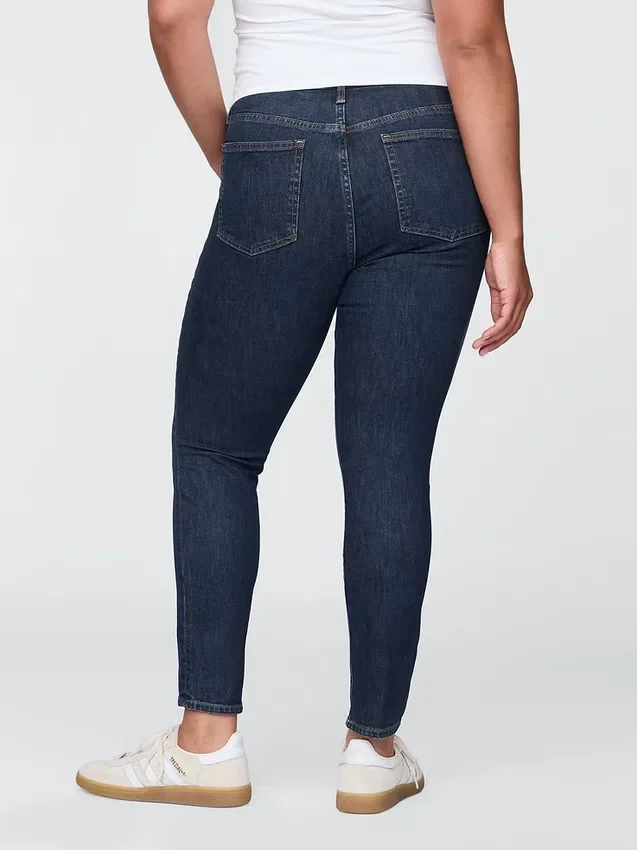 Vaqueros skinny de talle alto