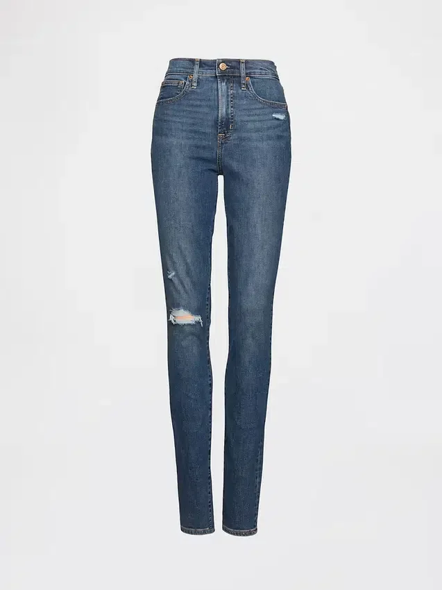 Vaqueros skinny de talle alto