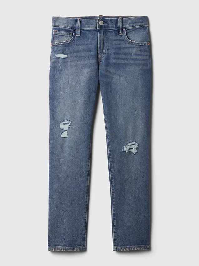 Vaqueros slim para niños «Rip & Repair»