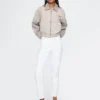 Vaqueros slim vintage de talle alto