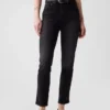 Vaqueros slim vintage de talle alto
