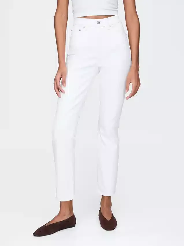 Vaqueros slim vintage de talle alto