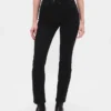 Vaqueros slim vintage de talle alto