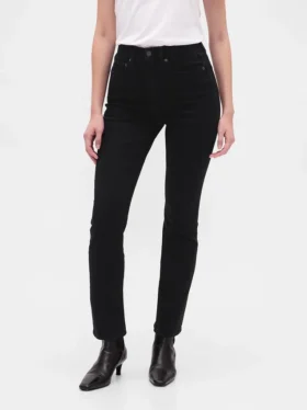Vaqueros slim vintage de talle alto