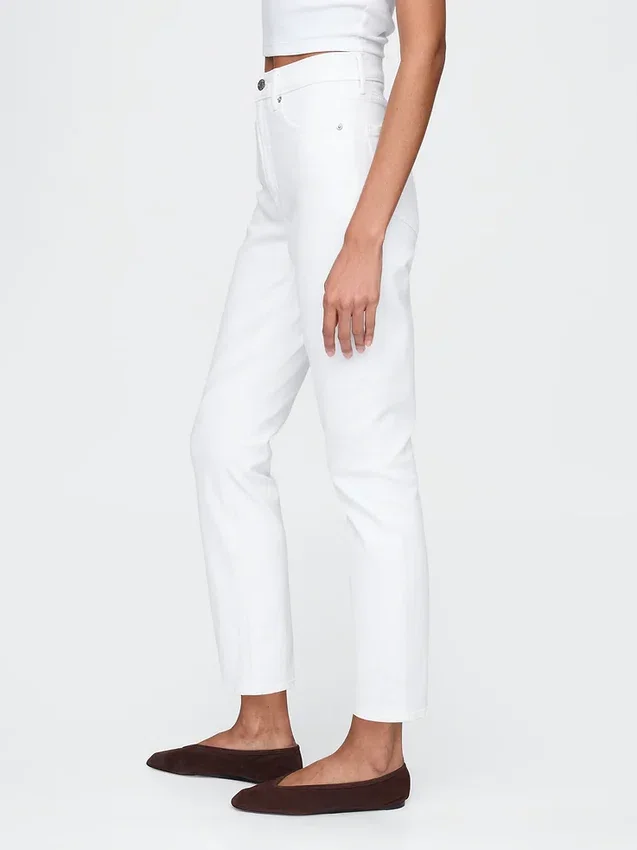 Vaqueros slim vintage de talle alto