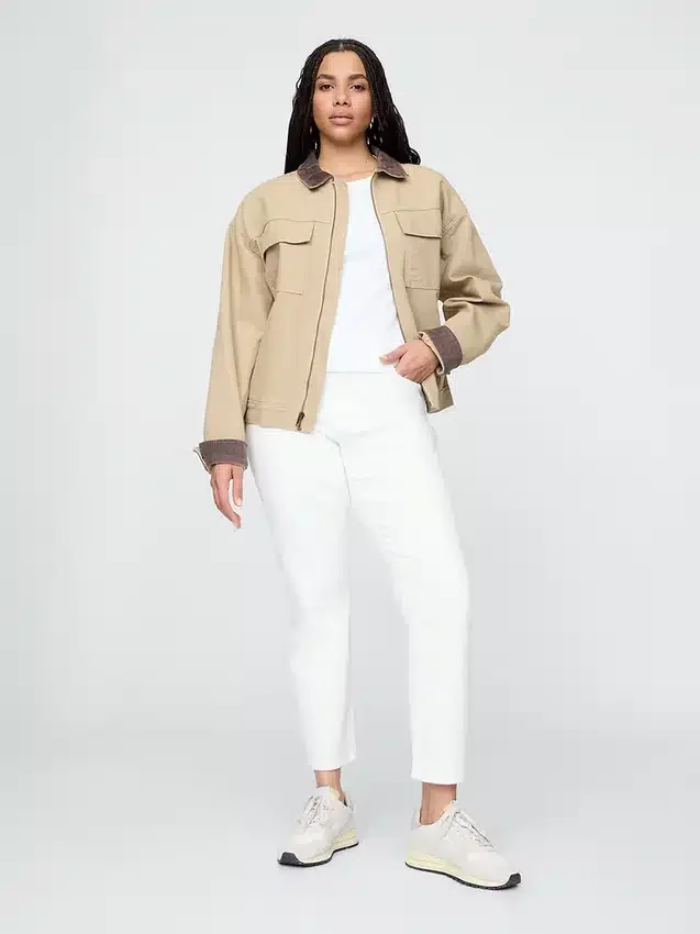 Vaqueros slim vintage de talle alto
