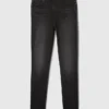 Vaqueros slim vintage de talle alto