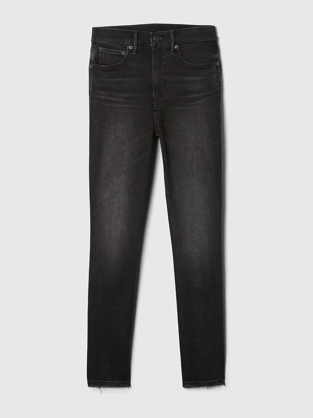 Vaqueros slim vintage de talle alto