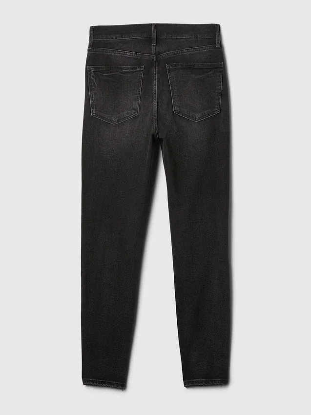 Vaqueros slim vintage de talle alto