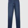 Vaqueros slim vintage de talle alto