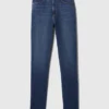 Vaqueros slim vintage de talle alto