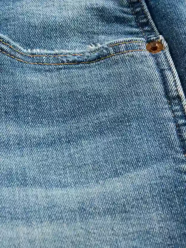 Vaqueros slim vintage de talle alto