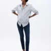 Vaqueros True Skinny de panel completo premamá