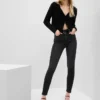 Vaqueros True Skinny de talle alto