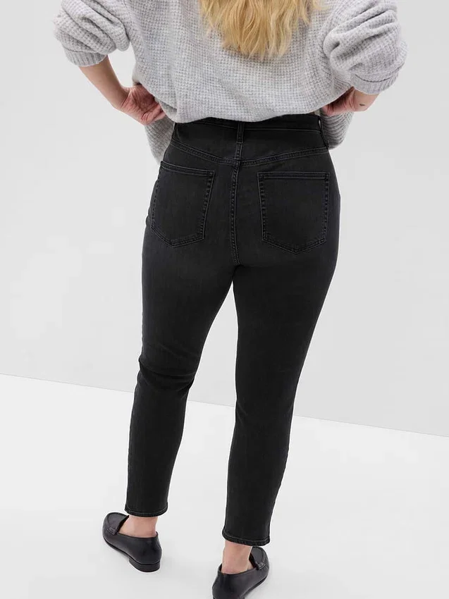 Vaqueros True Skinny de talle alto
