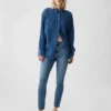 Vaqueros True Skinny de talle medio