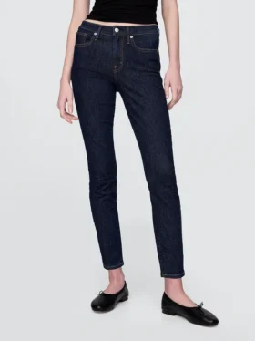 Vaqueros True Skinny de talle medio