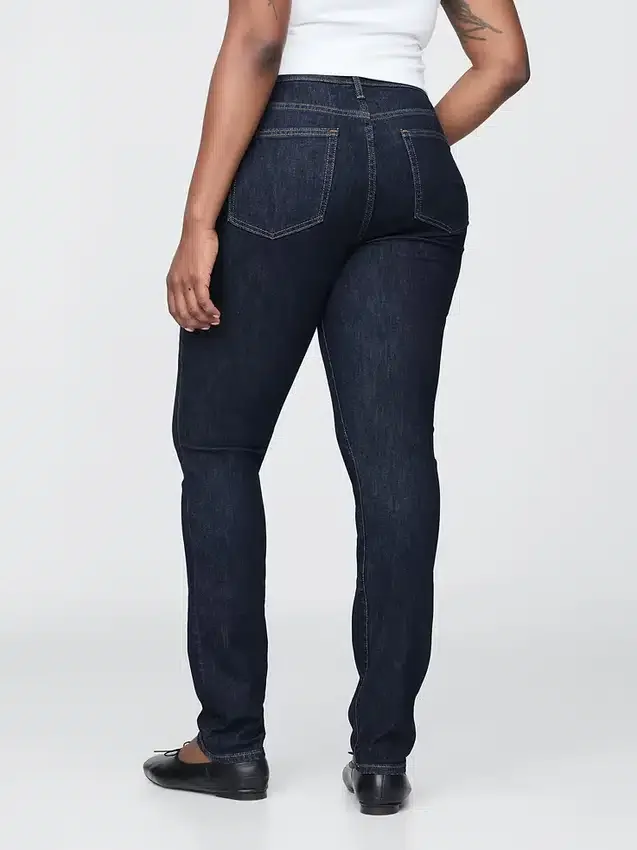 Vaqueros True Skinny de talle medio