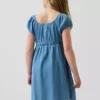 Vestido babydoll de mezclilla para niños