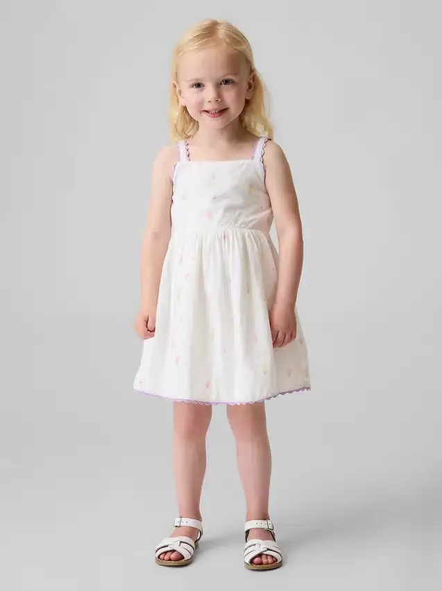 Vestido de helados para bebés y niños pequeños