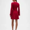 Vestido de jerséu mini elástico CashSoft