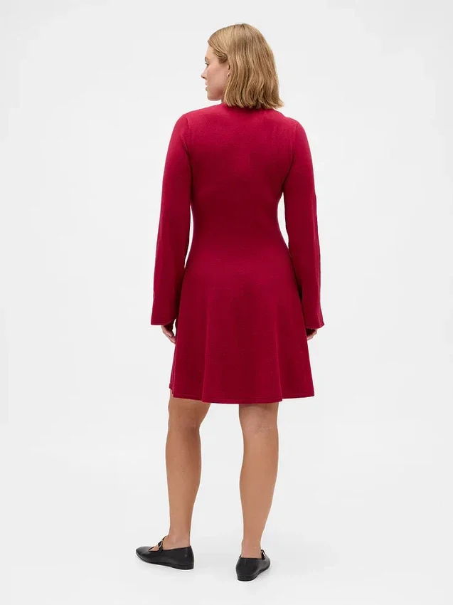 Vestido de jerséu mini elástico CashSoft