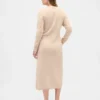 Vestido de jerséu premamá CashSoft con cuello en V