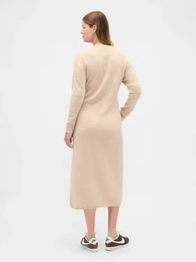 Vestido de jerséu premamá CashSoft con cuello en V